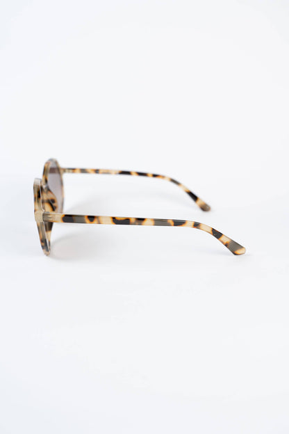 Rounded Sunglasses Tortoise