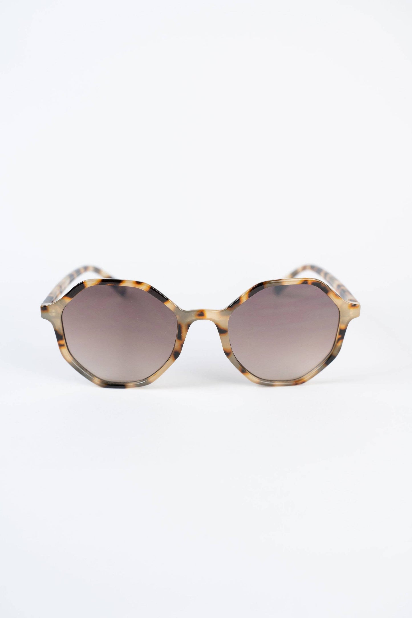 Rounded Sunglasses Tortoise